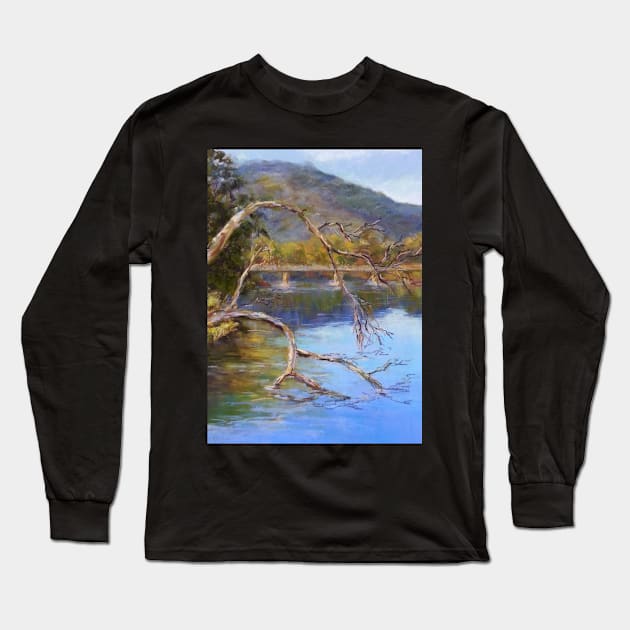 Camden Haven River, Kew Long Sleeve T-Shirt by Terrimad